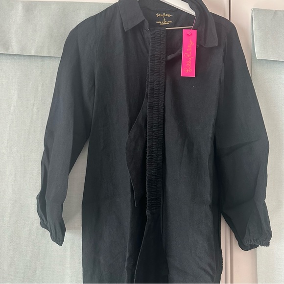 Lilly Pulitzer Bethanne Knee Length Dress in Onyx Size 6 NWT - Picture 4 of 7